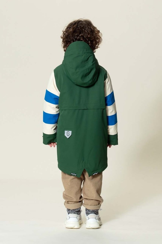 Gosoaky kurtka przeciwdeszczowa dziecięca STRIPED FOX 232.9.1.573 zielony