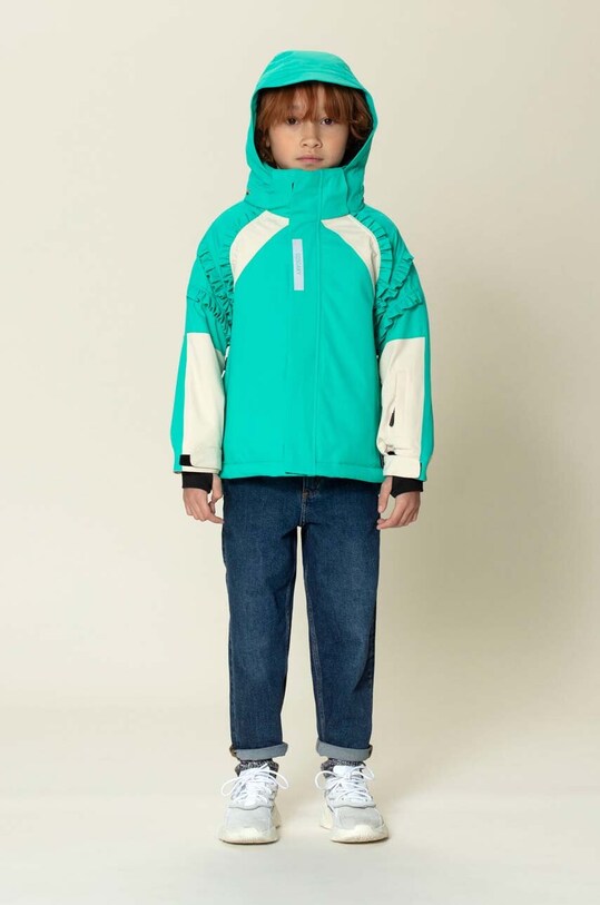 Gosoaky kurtka narciarska dziecięca FAMOUS DOG 232.9.1.727 turkusowy