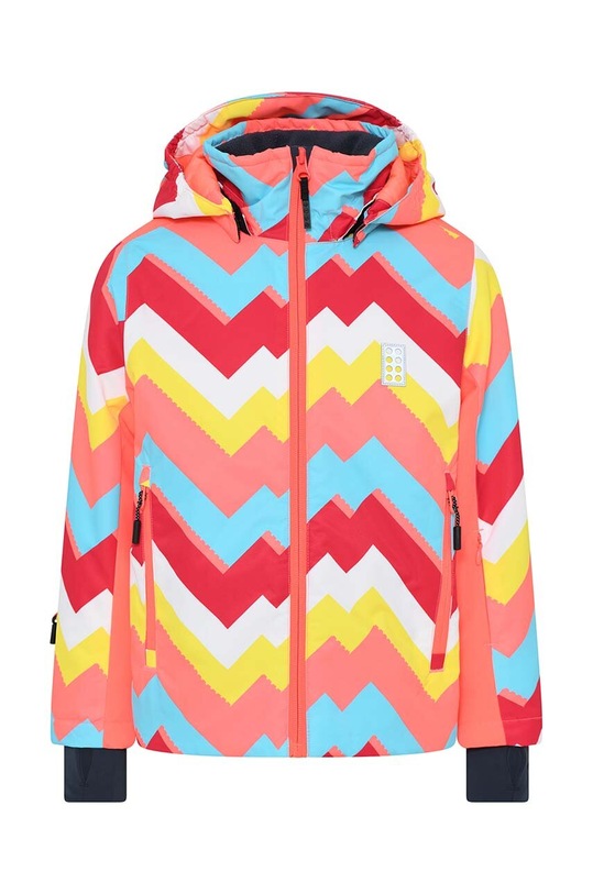 Lego kurtka narciarska dziecięca pozostałe czerwony 11010732