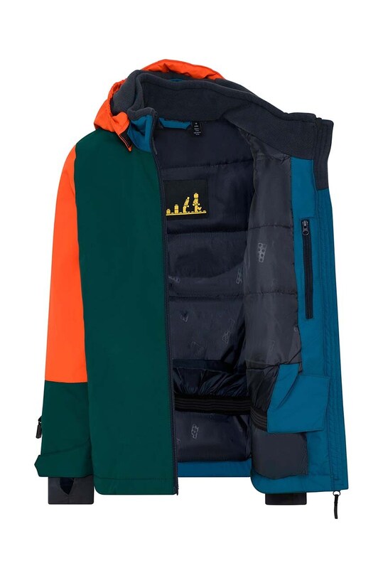 Lego kurtka narciarska dziecięca pomarańczowy 11010755