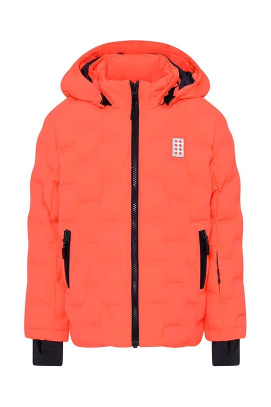 Dječja skijaška jakna Lego 22879 JACKET s toplom postavom crvena 22879.9BYX