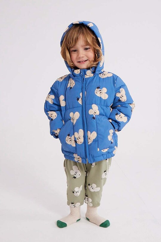 Bobo Choses geaca bebe cu captuseala albastru 223AB097