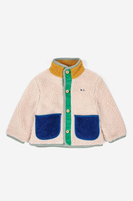 Μπουφάν μωρού Bobo Choses 223AB101 μπεζ AW23