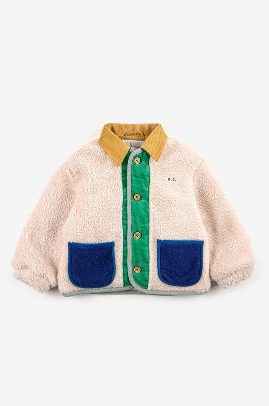 Bobo Choses kurtka dziecięca 223AC128 beżowy AW23