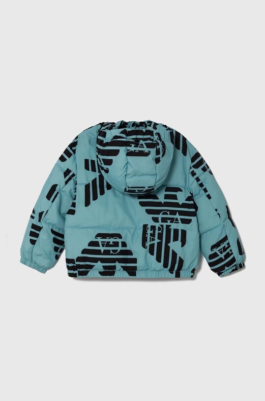 Emporio Armani kurtka dziecięca 6R4BJL.4NBFZ turkusowy AW23