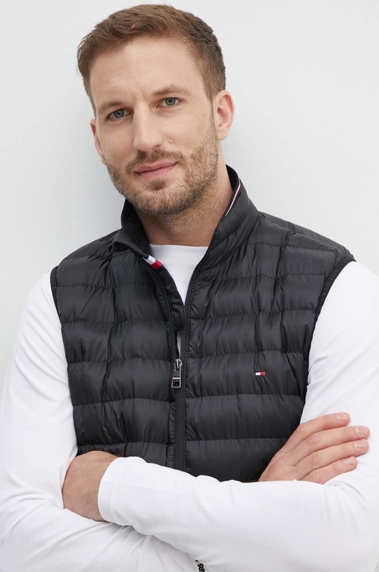 Tommy Hilfiger bezrękawnik czarny MW0MW18762
