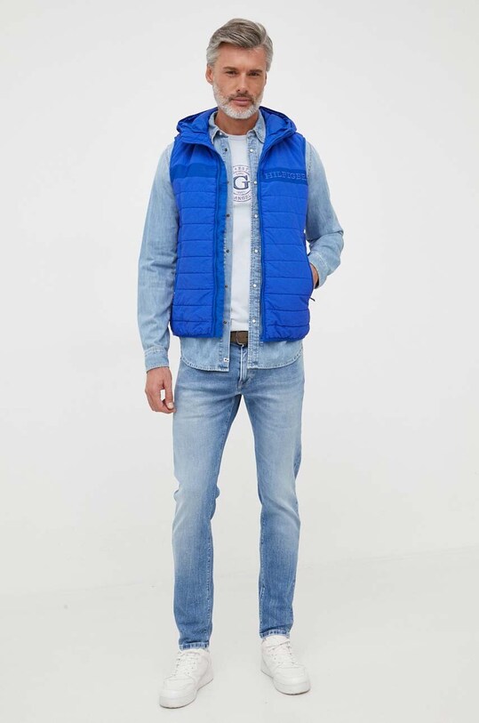 Безрукавка Tommy Hilfiger MW0MW31637 голубой AW23