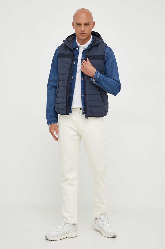 Безрукавка Tommy Hilfiger MW0MW31637 тёмно-синий AW23