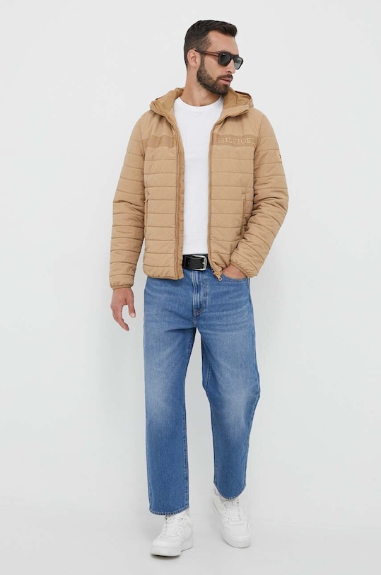Tommy Hilfiger kurtka MW0MW31639 beżowy AW23