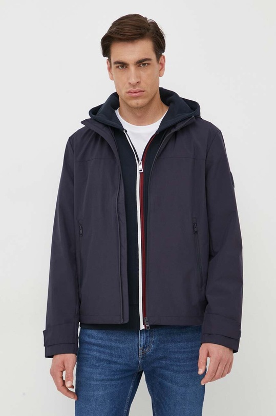 Bunda Tommy Hilfiger nezateplené námořnická modř MW0MW31655