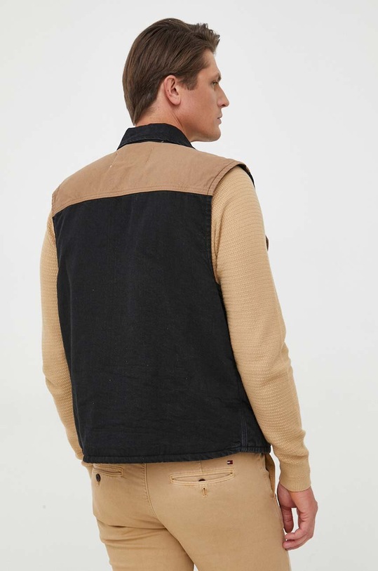 Odzież Calvin Klein Jeans bezrękawnik jeansowy J30J323388 czarny