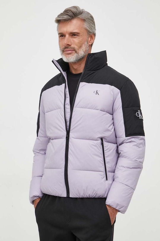 Calvin Klein Jeans kurtka nieocieplane fioletowy J30J323461