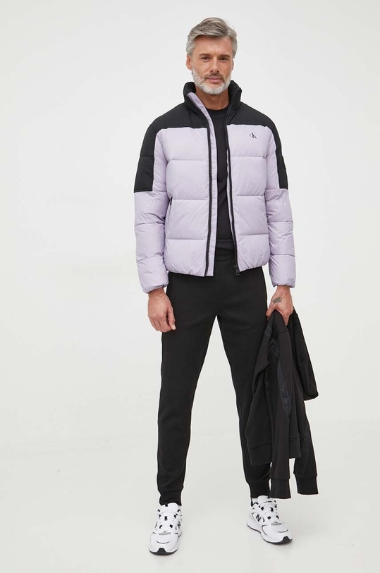 Calvin Klein Jeans kurtka J30J323461 fioletowy AW23
