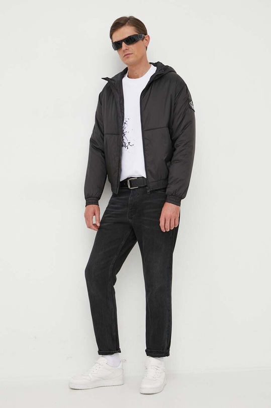 Calvin Klein Jeans kurtka J30J323462 czarny AW23