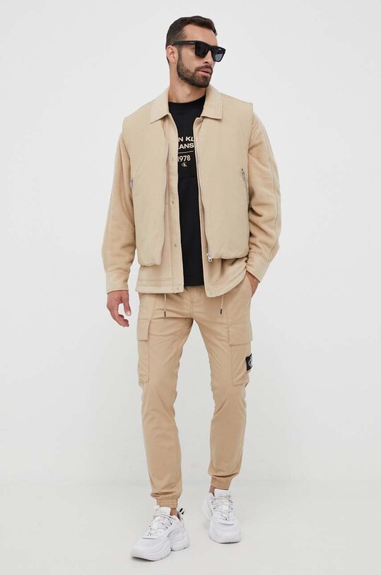 Bunda Calvin Klein Jeans J30J323704 béžová AW23