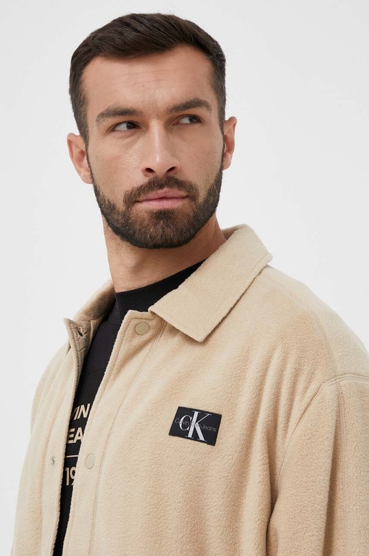 Bunda Calvin Klein Jeans béžová J30J323704