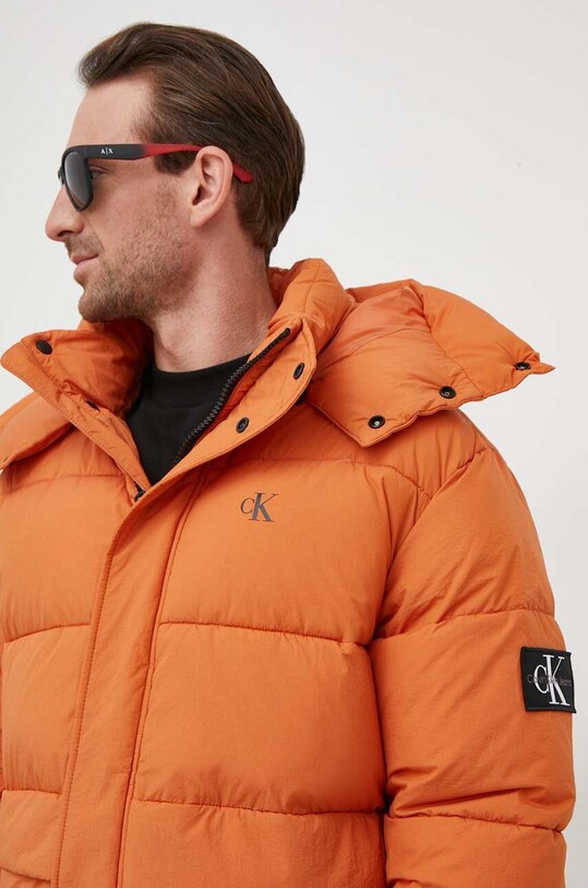 Calvin Klein Jeans geaca portocaliu J30J323709