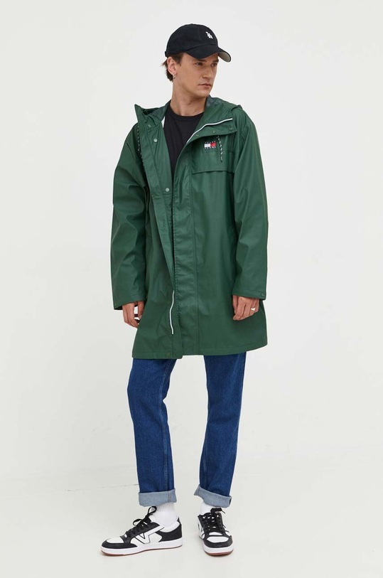 Jakna Tommy Jeans DM0DM16582 zelena AW23