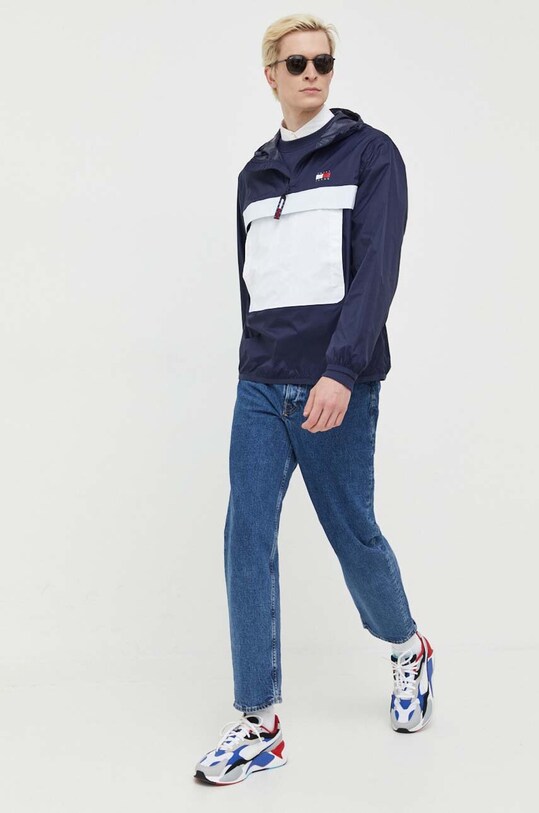 Tommy Jeans geaca DM0DM16583 bleumarin AW23