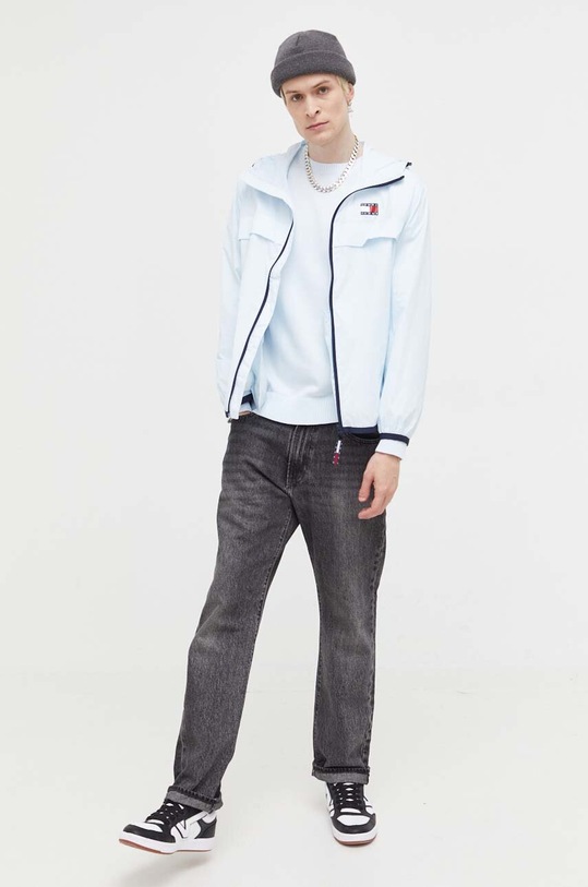 Tommy Jeans kurtka DM0DM16584 niebieski AW23