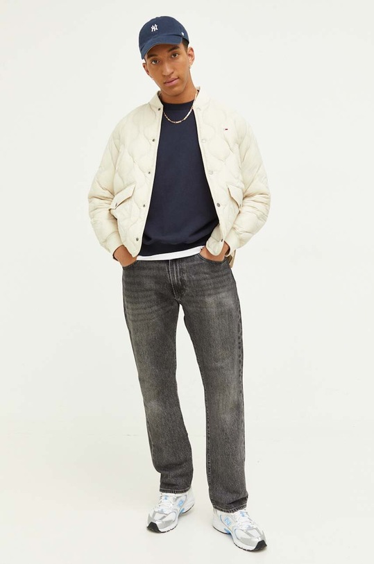 Tommy Jeans kurtka puchowa DM0DM16717 beżowy AW23