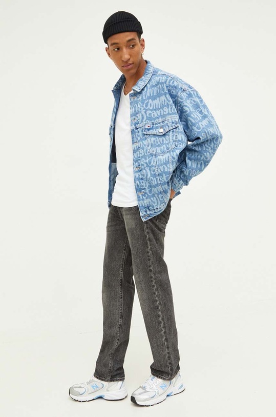 Tommy Jeans giacca di jeans senza blu DM0DM16732