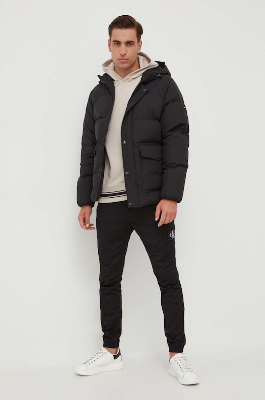 Tommy Hilfiger kurtka puchowa MW0MW33960 czarny AW23