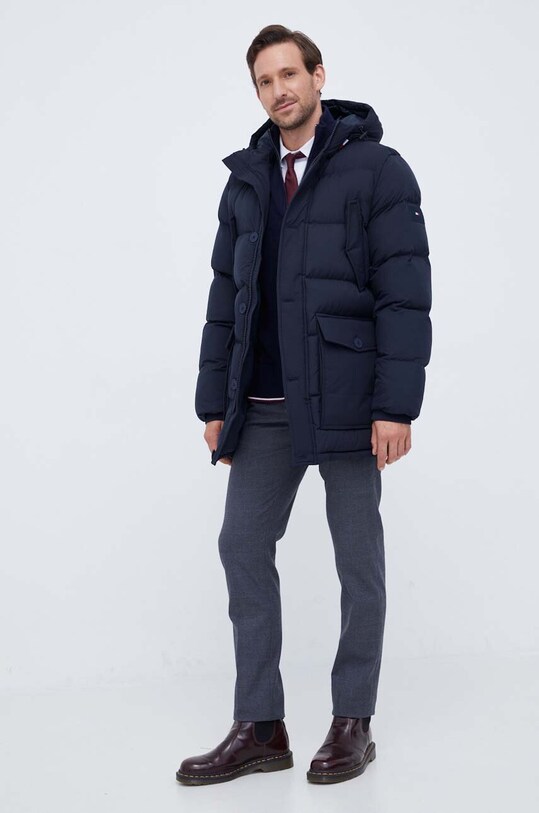 Tommy Hilfiger kurtka MW0MW33961 granatowy AW23