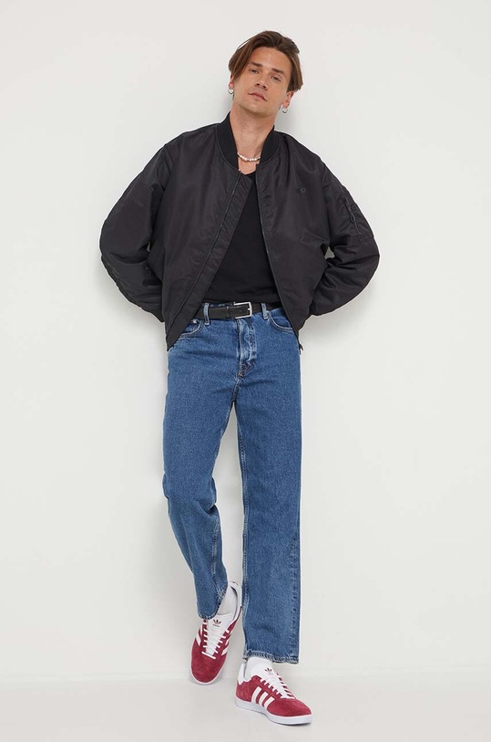 Куртка-бомбер HUGO 50493096 чёрный AW23