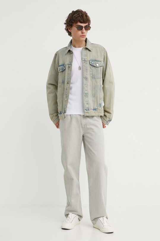 Джинсова куртка Samsoe Samsoe M23200042 блакитний AW23