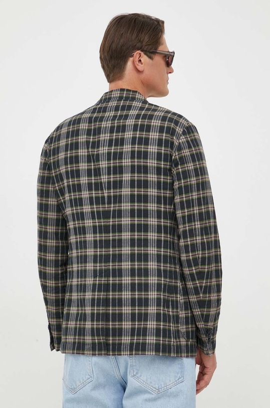 Bavlněné sako Polo Ralph Lauren zelená 715913761