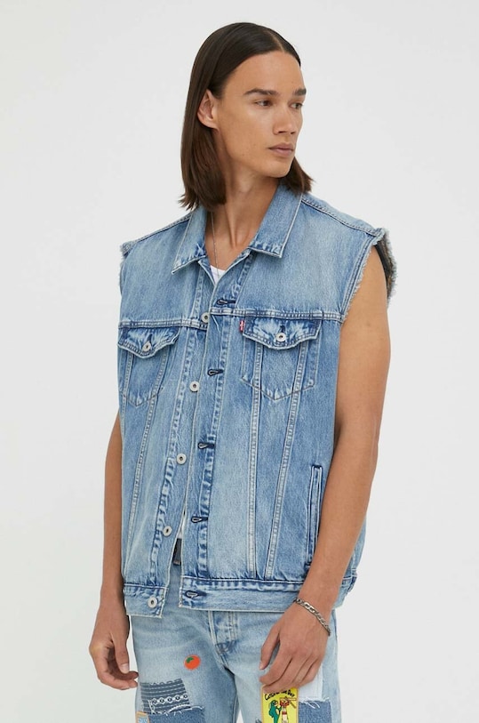Levi's farmer ujjatlan nem bélelt kék A5789.0000