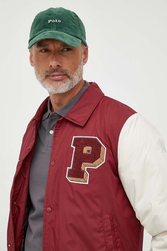Pepe Jeans geaca BARNOLD burgundia PM402789.299