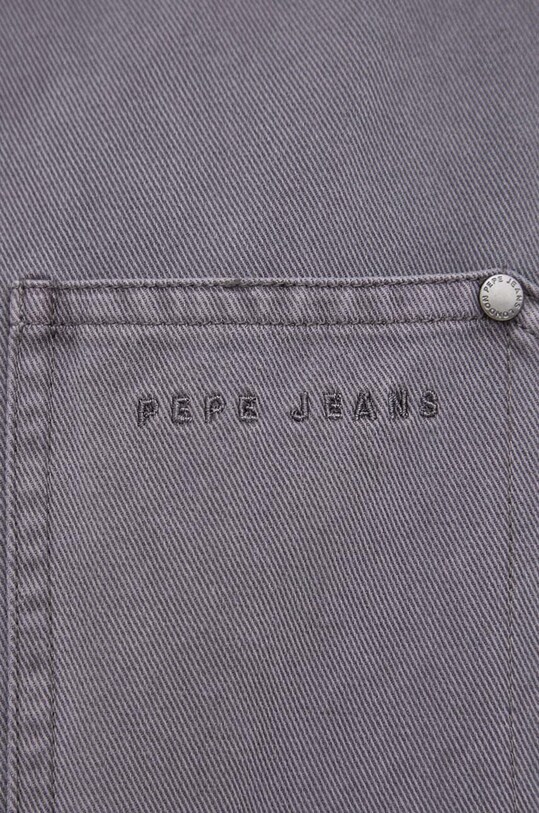 Rifľová bunda Pepe Jeans Blaine PM402796.976 sivá