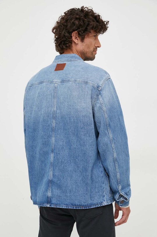 Одяг Джинсова куртка Pepe Jeans PM402803.000 блакитний