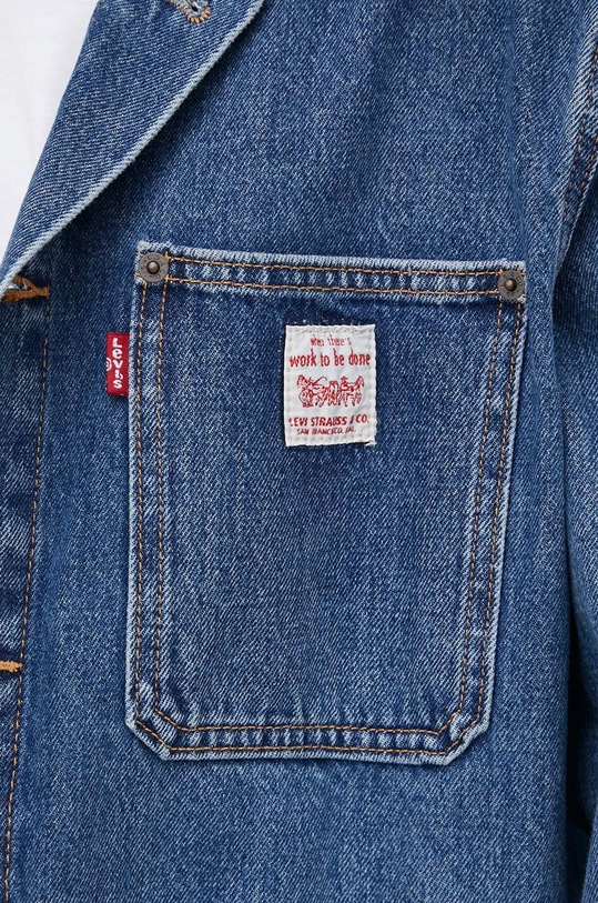 Levi's giacca di jeans A4820.0000 blu navy