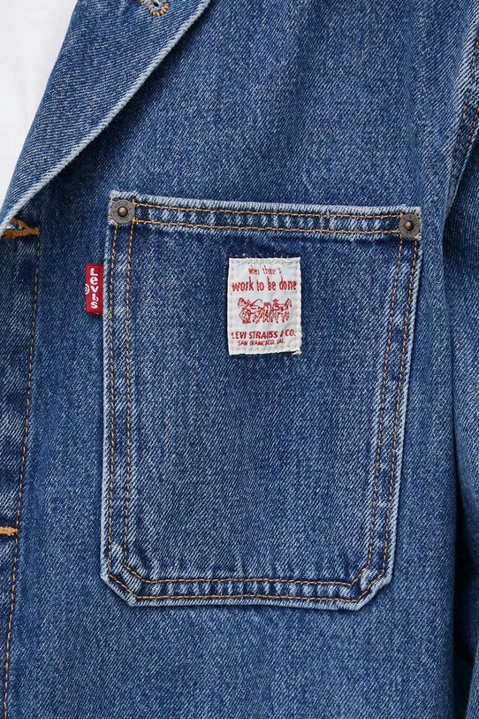 Levi's kurtka jeansowa A4820.0000 granatowy