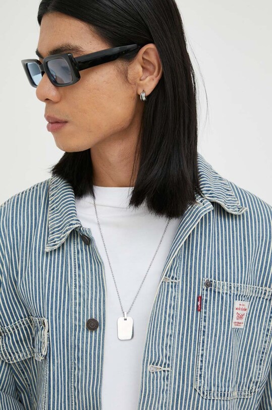 Levi's kurtka jeansowa bawełniana niebieski A4820.0007