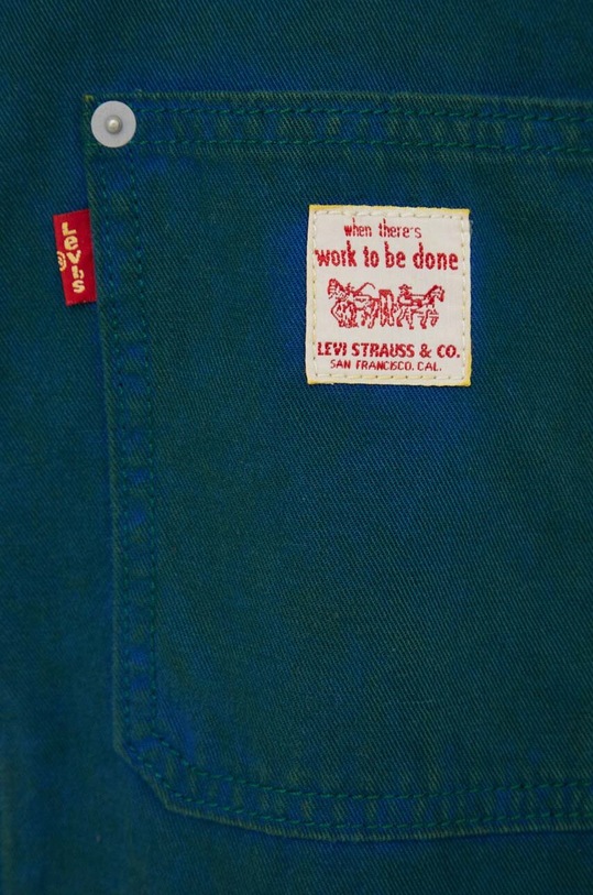 Levi's kurtka jeansowa A4820.0008 turkusowy