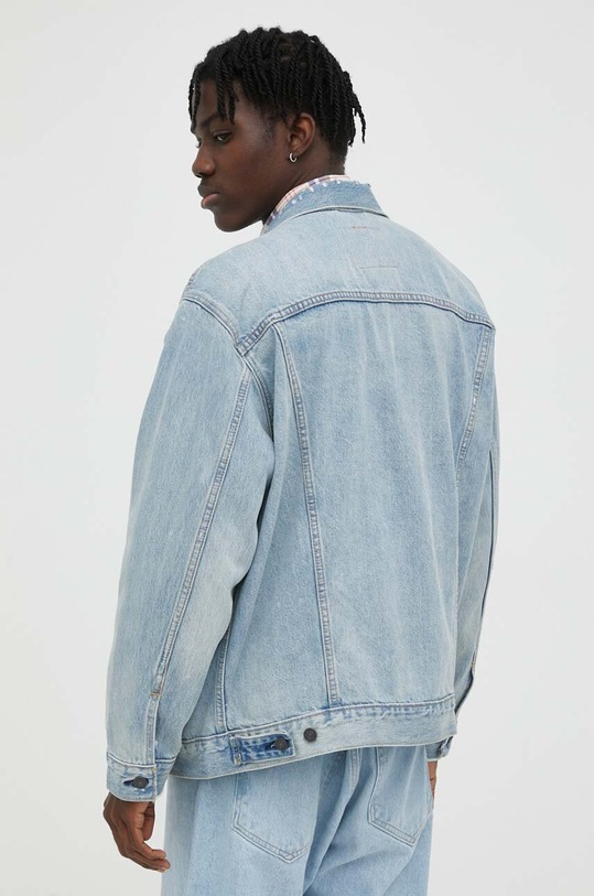 Îmbrăcăminte Levi's geacă din denim din bumbac A5782.0002 albastru