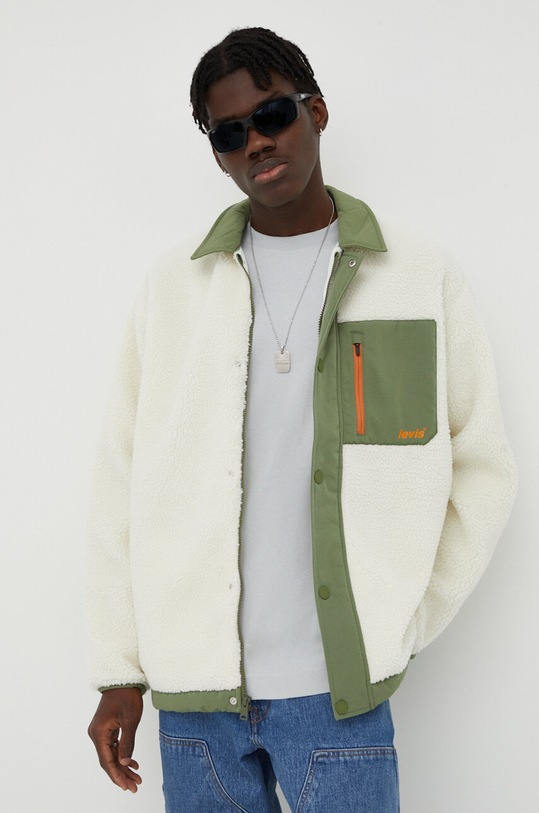 Levi's giacca transitorio bianco A5631.0002