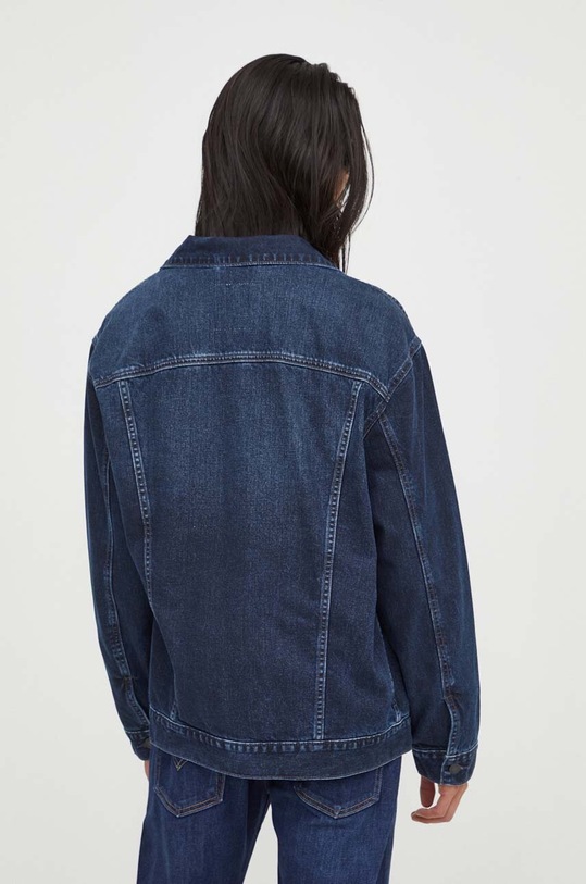 Odzież Levi's kurtka jeansowa A6138.0000 granatowy