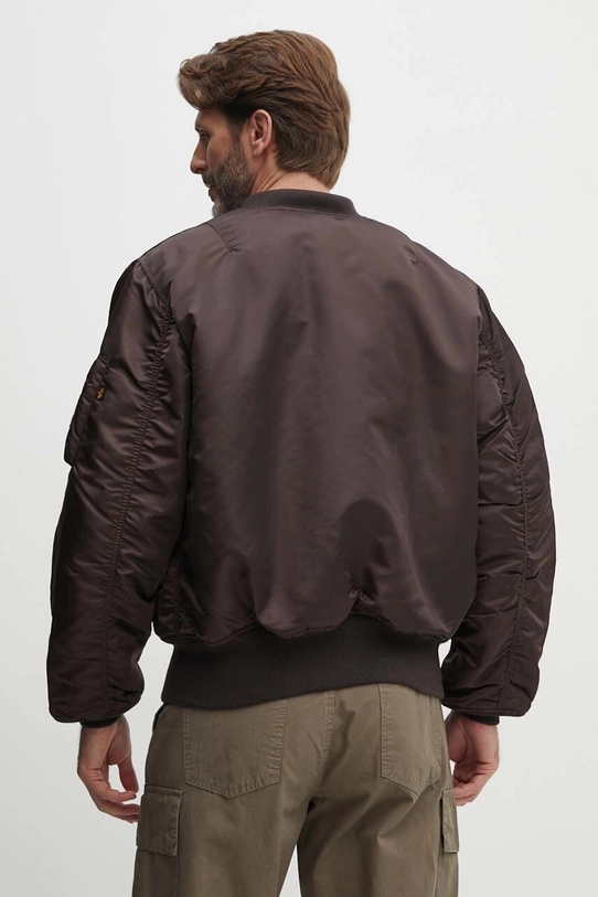 Oblečenie Obojstranná bunda bomber Alpha Industries MA-1 100101.696 hnedá