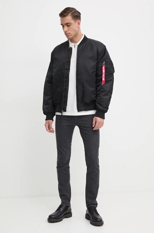 Alpha Industries kurtka bomber MA-1 Dragon EMB 138103.03 czarny AW24