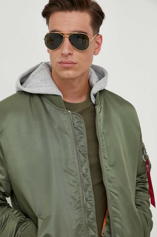 Bomber bunda Alpha Industries MA-1 ZH Back EMB 138105.01 zelená