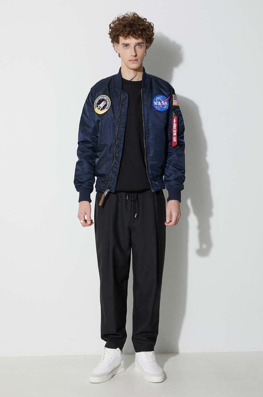 Bomber bunda Alpha Industries MA-1 VF NASA 166107.07 námořnická modř AW23