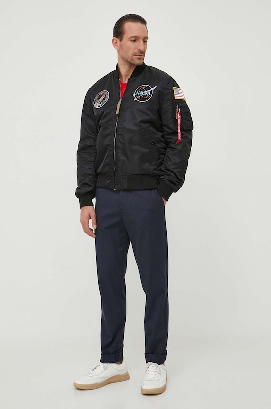Bunda Alpha Industries MA-1 VF NASA 166107.212 čierna AW23