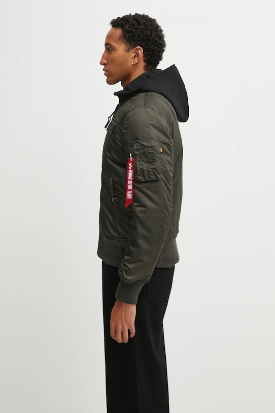 Яке бомбър Alpha Industries MA-1 D-Tec 183110.413 зелен AW24