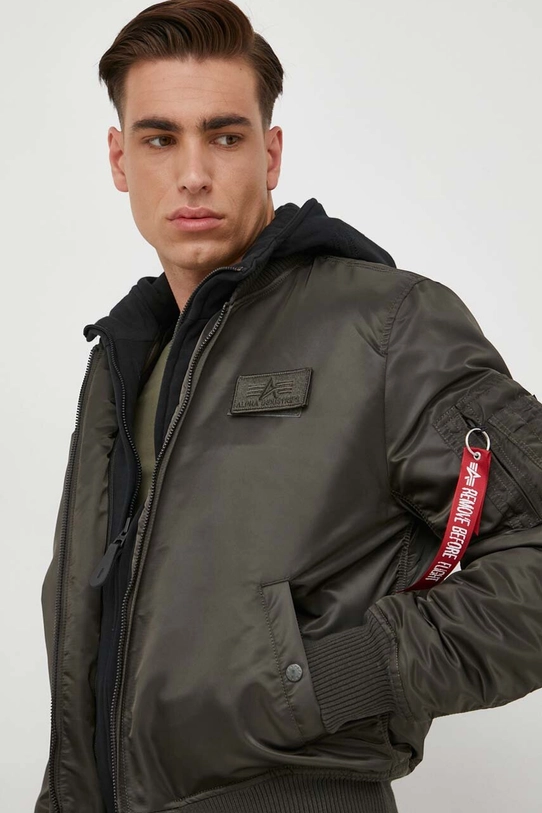 Bunda Alpha Industries MA-1 D-Tec zelená 183110.413