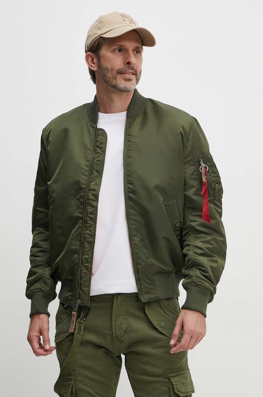 Alpha Industries geacă bomber MA-1 VF 59 cu captuseala verde 191118.257